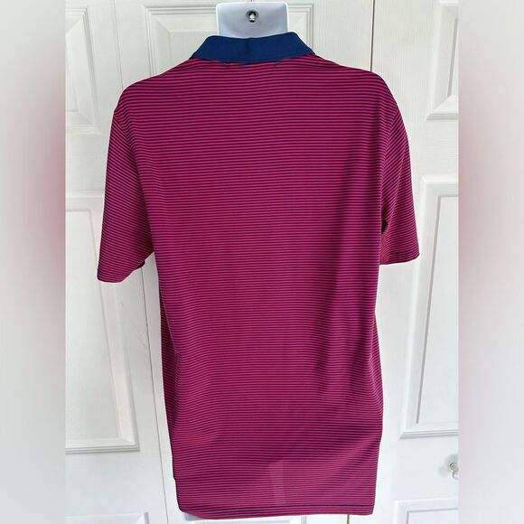 Southern Tide Polo Shirt Tide to Trail Striped Mens Short Sleeve Golf Shirt - Picture 7 of 12